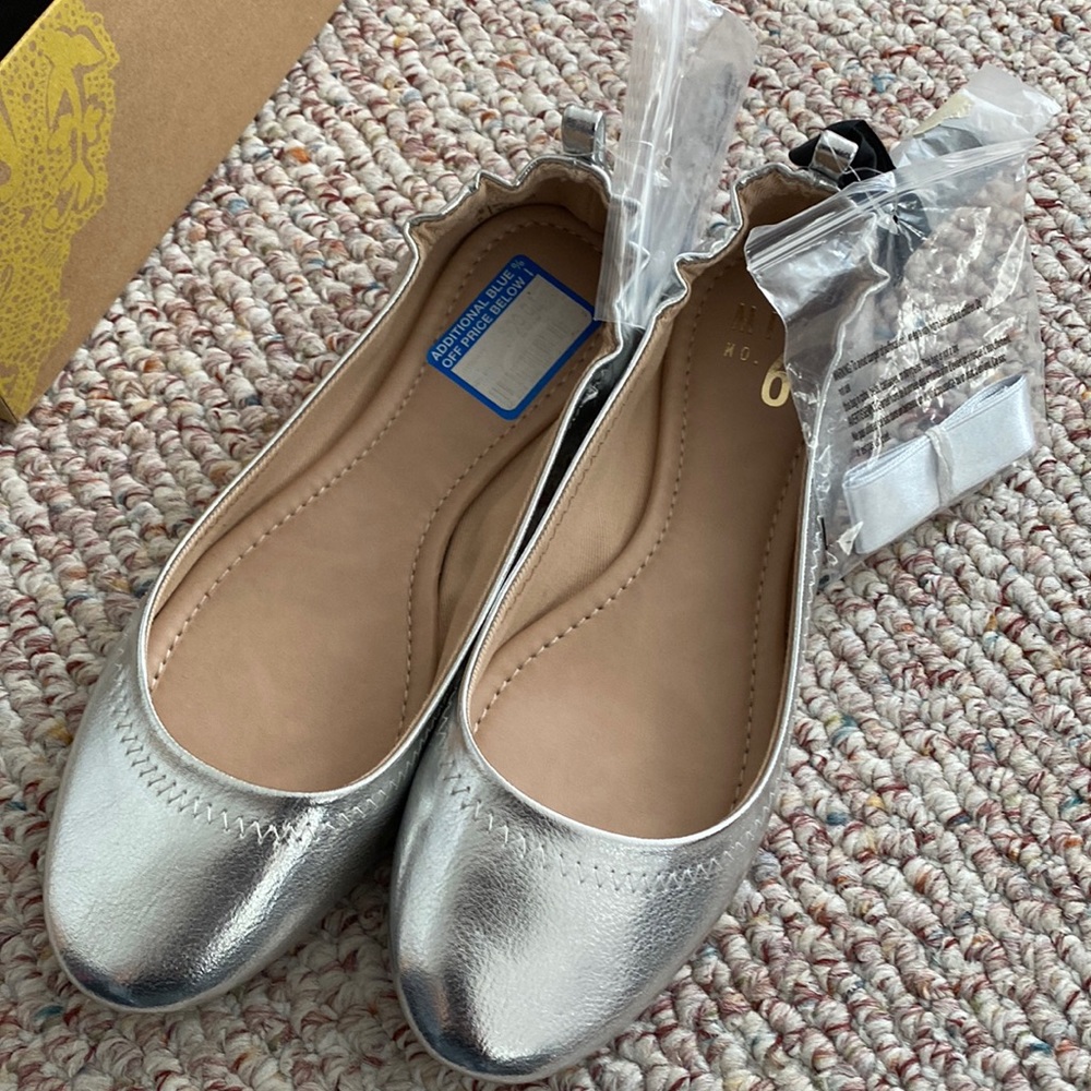 Mix no. 6 silver flats